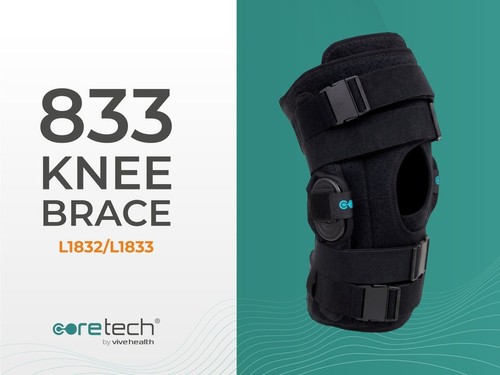 833 hinged knee - brace, dual
