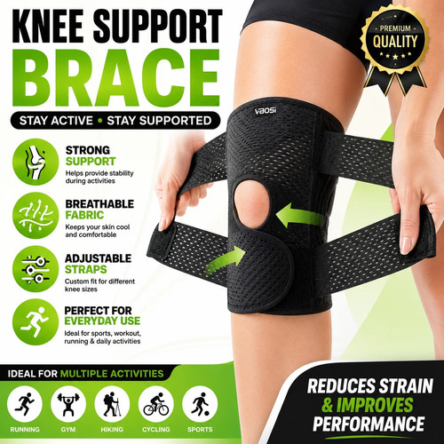 Compression knee support brace - compression,