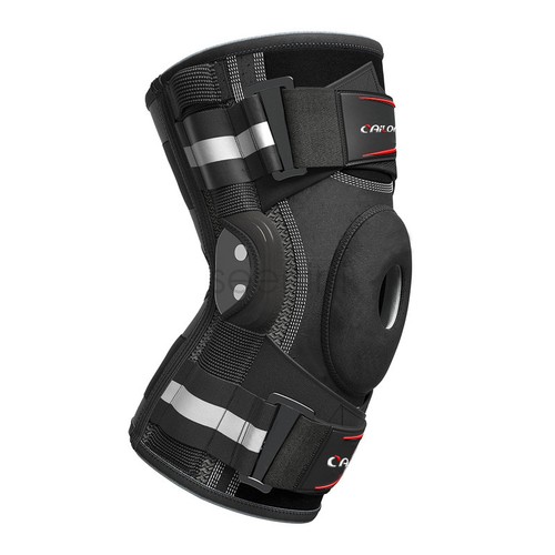 Adjustable hinged knee brace - knee,