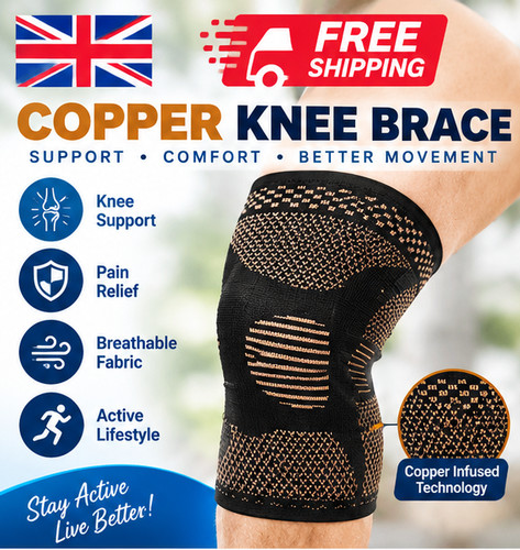 Copper knee support - support, brace