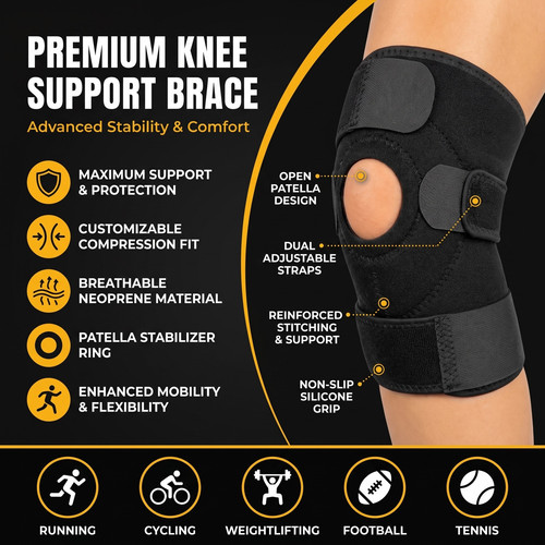Knee brace nhs use support - use,