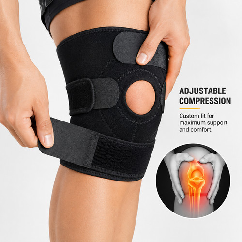 Knee brace support neoprene - support,