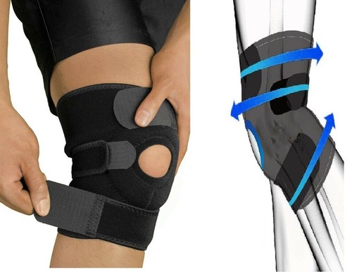 Knee brace nhs use adjustable - brace,