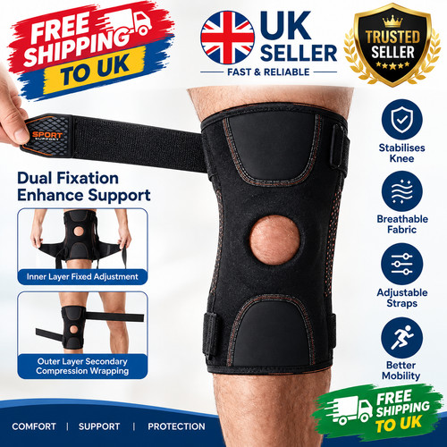 Knee brace support - knee,