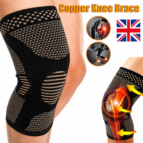 Copper knee support brace - support,