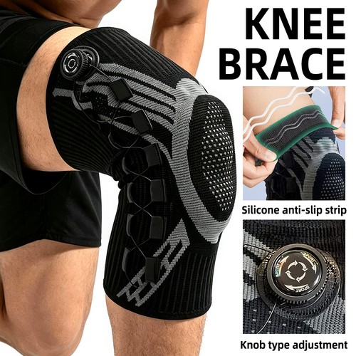 Adjustable knob knee support - knob,