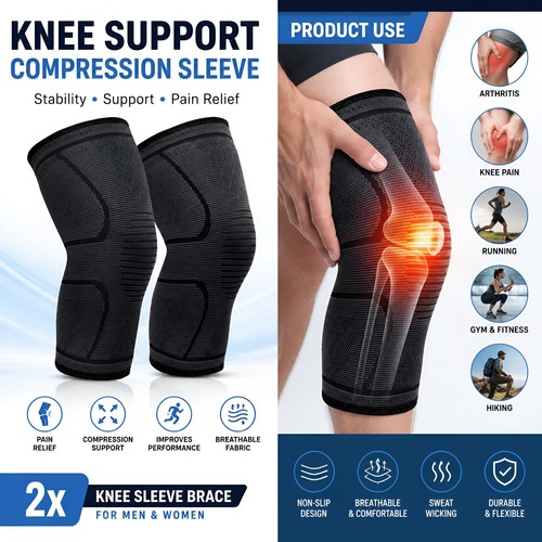 Knee support brace - knee,