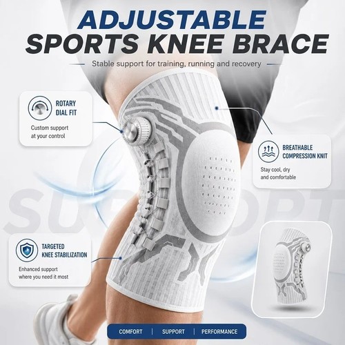 Smart knob type sports knee - knob-type,