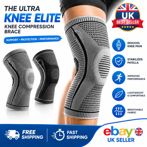 Knee compression brace support - knee,